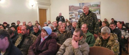 Земля міста для воїнів АТО